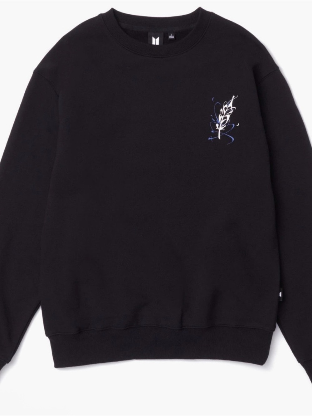 BTS THEMED MERCH Gender Inclusive Black Swan Sweatshirt